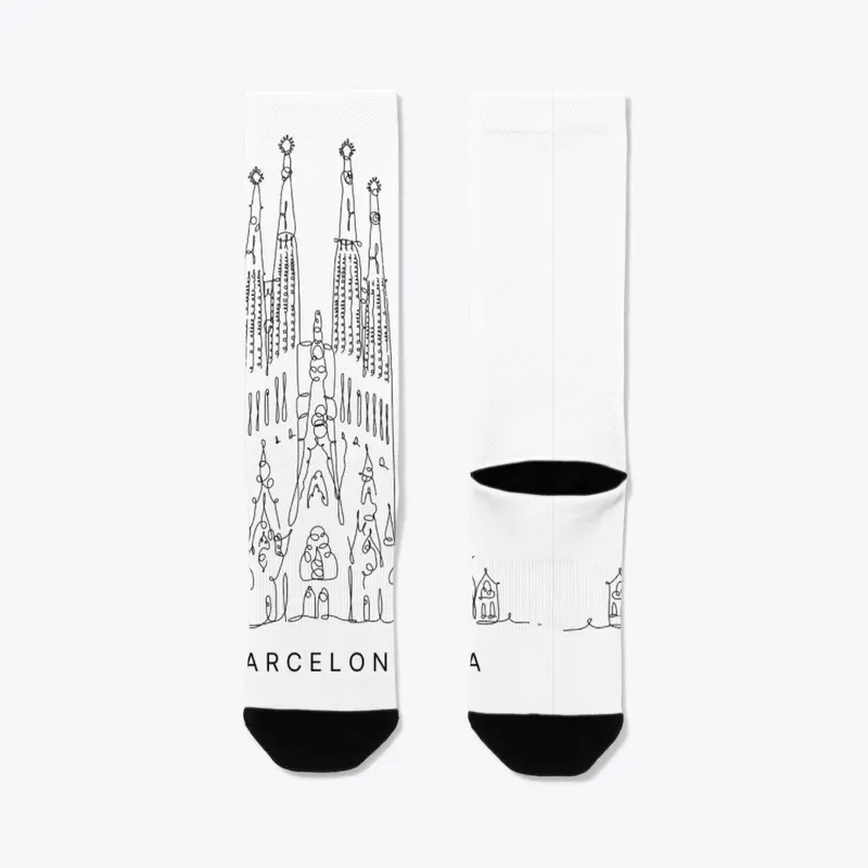 La Sagrada Familia Barcelona (modern)