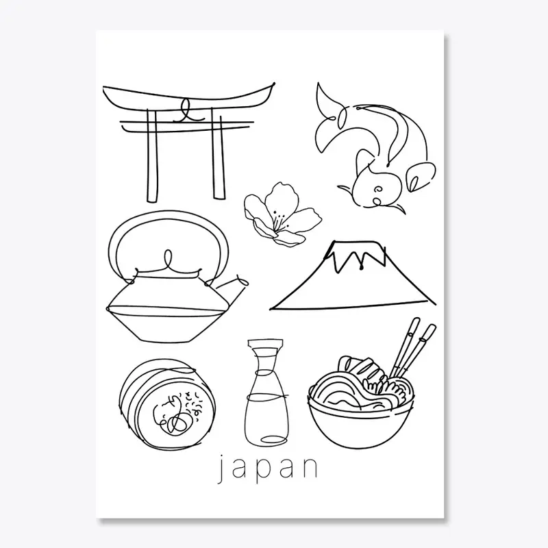 Japan Country Elements