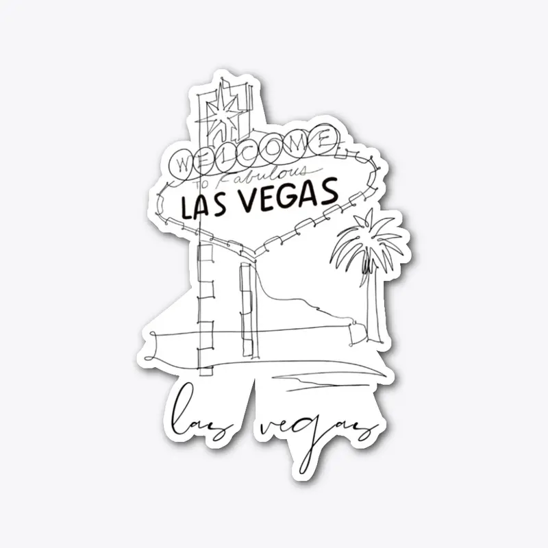 Las Vegas Sign landmark (script)