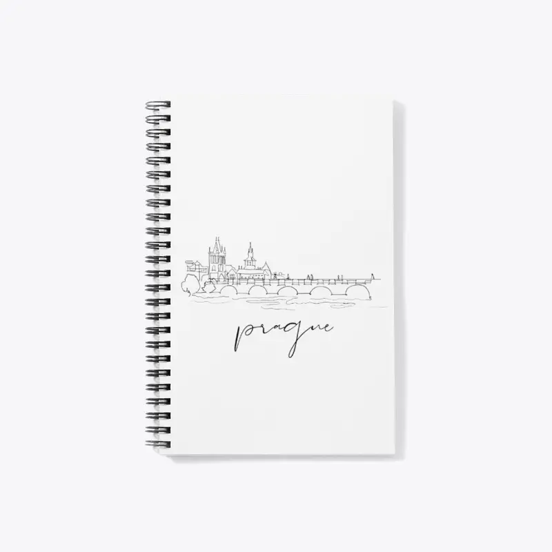 The Charles Bridge Prague (script font)