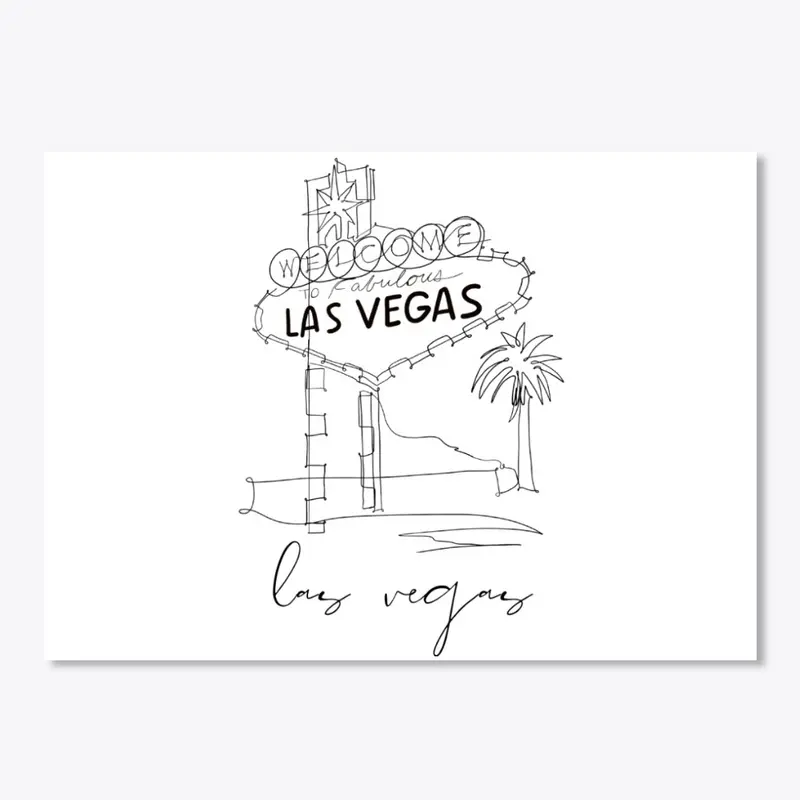 Las Vegas Sign landmark (script)