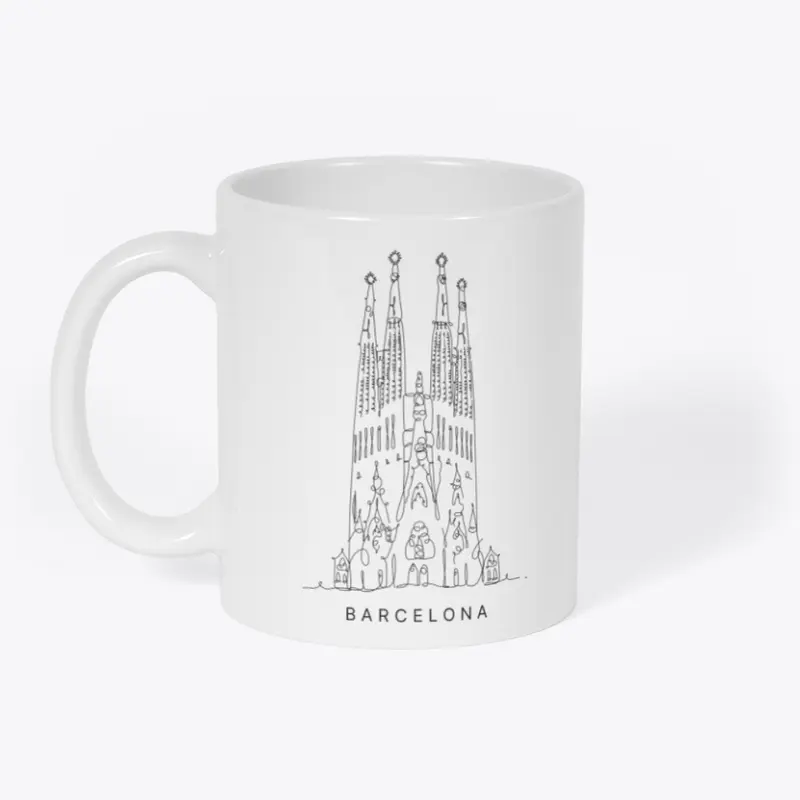 La Sagrada Familia Barcelona (modern)